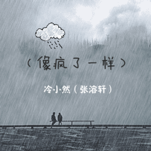 像疯了一样