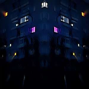 Неон в панельных домах