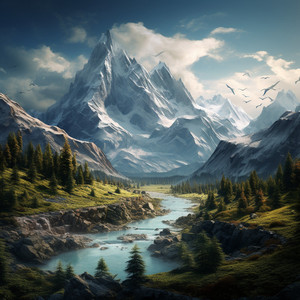 Serenidad De La Corriente De La Luz De La Luna