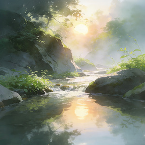 睡前放松 流水助眠（深度睡眠5分钟入睡）