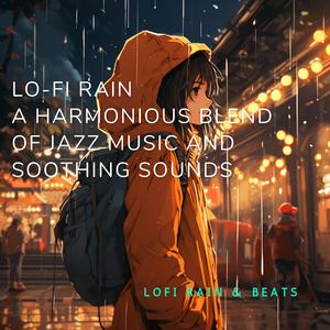 Peaceful Patterns (Lofi Jazz Rain Sounds)
