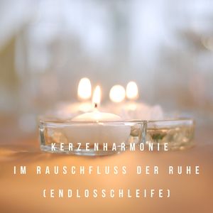 Weißes Rauschen für endlose Kerzenruhe (Endlosschleife)