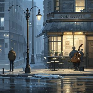 无人街头的思念