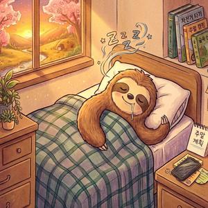 춘곤증과 주말 사이