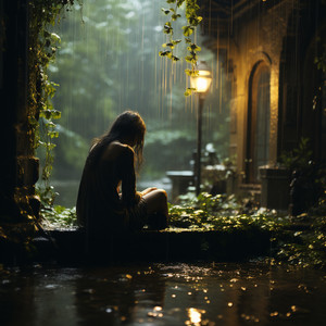 Haciendo Melodías En Gotas De Lluvia