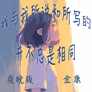 我与我所说和所写的并不总是相同 (夜晚版)