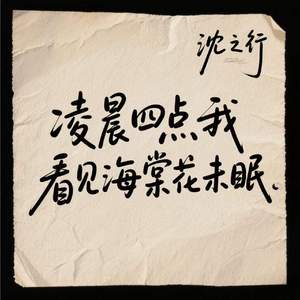 凌晨四点我看见海棠花未眠