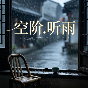 空阶.听雨