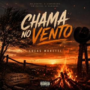 Chama no vento