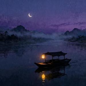 暮色叩窗