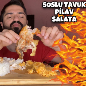 Lezzetli tavuk ve pilav eşliğinde sohbet, Pt.3 [eating sound]