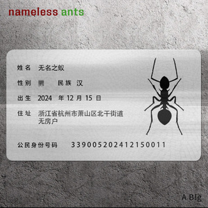 无名之蚁