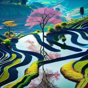 森林里的宁静之光