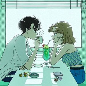 クリームソーダとシャンデリア（奶油苏打和冕形灯）