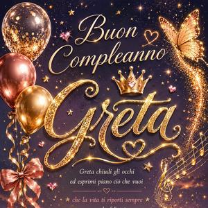 Buon Compleanno Greta
