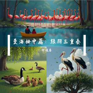 湖心之岛的火烈鸟 伴奏