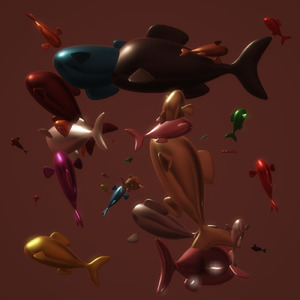 魚の戯れ (nairugawa)