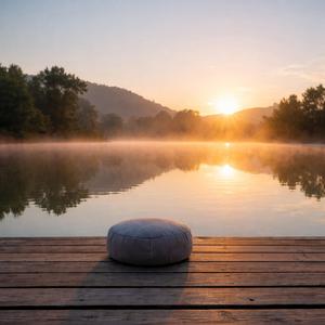 טקס בוקר עדין של נשימה, שקט ונוכחות — התחלה רכה ליום חדש