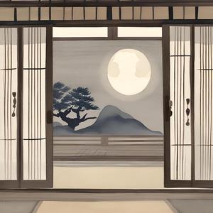 Rain on Gion Stones （祇園の石畳に雨）