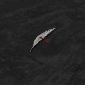 和平鸽的羽毛沾着孩子的鲜血