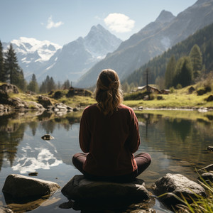 Ritmos Rítmicos De La Serenidad Del Riachuelo