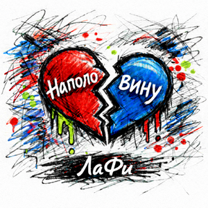 Наполовину