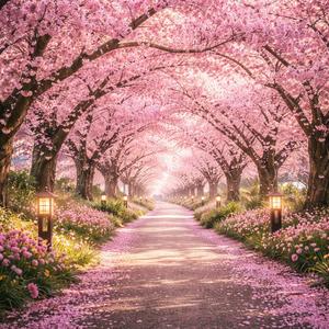桜の花回廊 ~ Cherry Blossom Tunnel ~