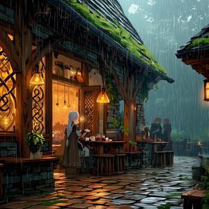 【ケルト音楽/Celtic Music】作業用BGM 雨音のカフェで聴く幻想的な癒し cafe music Celtic Fantasy Rainy Day BGM　Broken Flame
