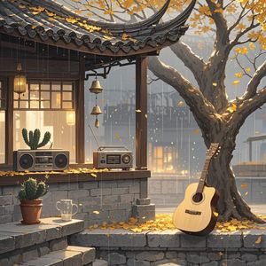 秋窗听雨-熊永权