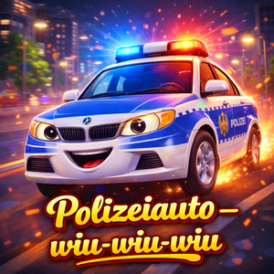 Polizeiauto — wiu-wiu-wiu