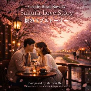 ⑤ Coffee beside the Blossom Road （桜並木のカフェ）