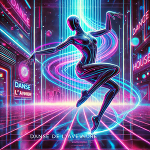 Robot dansant sous la lune