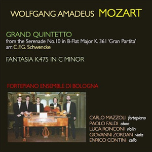Grand Quintetto from the Serenata No. 10 in B-Flat Major "Gran Partita", K. 361: IV. Menuetto. Allegretto (Arr. for Oboe, Violin, Viola, Cello and Piano by Christian Friedrich Gottlieb Schwencke)