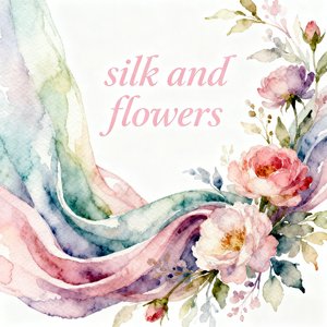 Silk and roses②（丝绸与花）