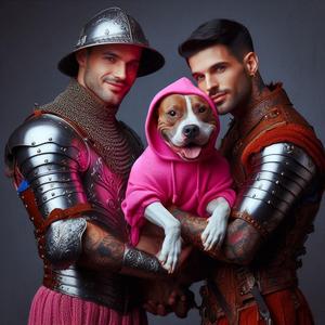 A tale of Two Knights, Two Swords and a big DICK