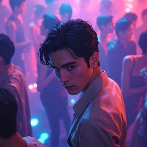 All alone in a croud