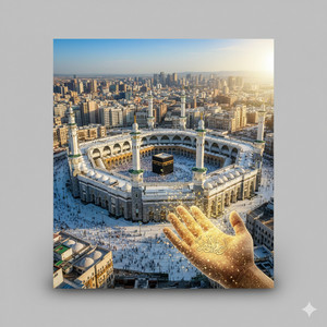 Bekas Tangan Nabi Muhammad yang Menyembuhkan