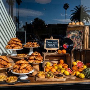 Slow Morning Window Scene