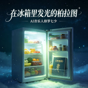 在冰箱里发光的柏拉图
