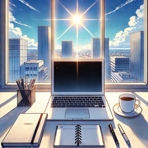 やる気に満ちる新たな挑戦の朝