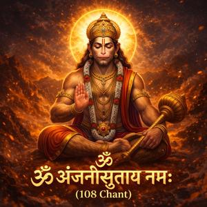 ॐ अंजनीसुताय नमः (अत्यंत शक्तिशाली मंत्र - 108 Chant)