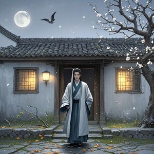 残灯-胡占立