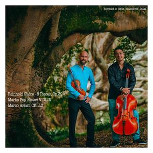 Gavotte, 8 Pieces op. 39 for Cello and Violin