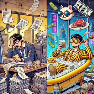 如果有一天我变得很有钱