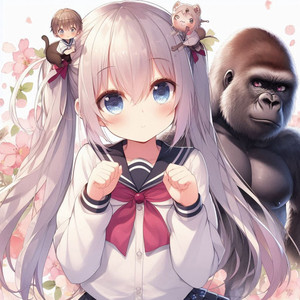 ゴリラは可愛いって教えないと！ feat. 原　葉月