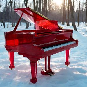 Courtyard of Glass Petals