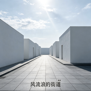 风流浪的街道