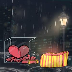 礼盒，以及雨天