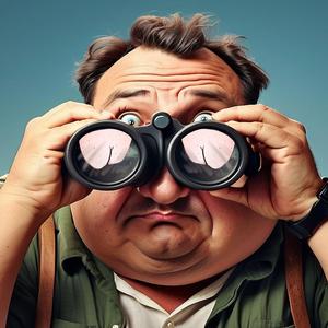 Kont kijken door een verrekijker! | Grappige liedjes muziek!