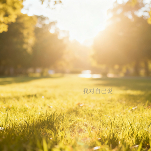 我对自己说